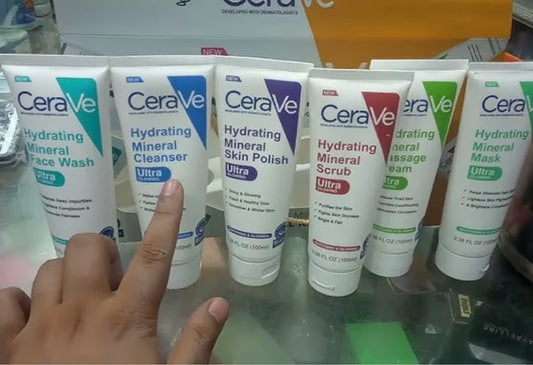 CeraVe Hydrating Mineral Facial Kit (6 In 1)