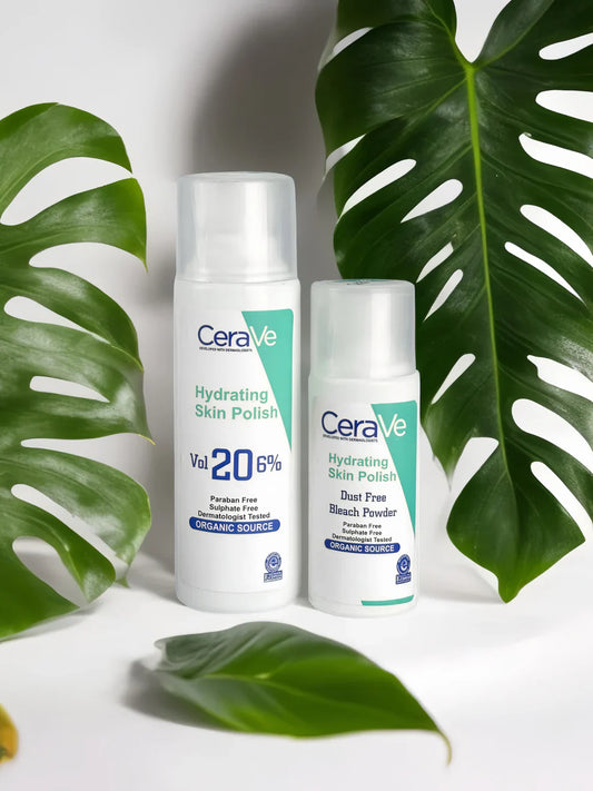 Cerave Hydrating Skin Polish - 200ml & 100 Gm