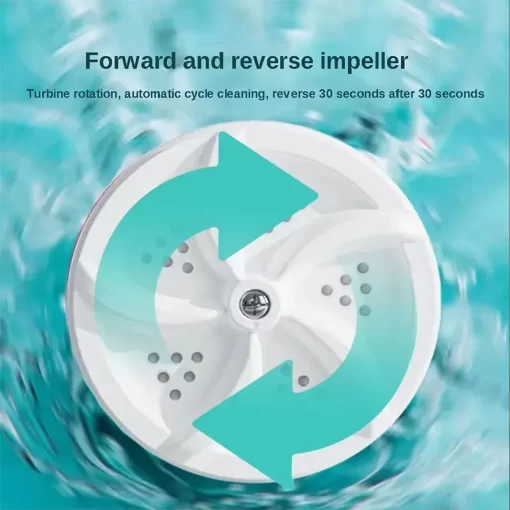 2 in 1 Portable Mini Washing Machine